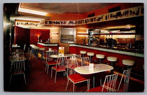 Old vienna diner red decor - red,